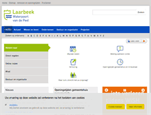 Tablet Screenshot of laarbeek.nl